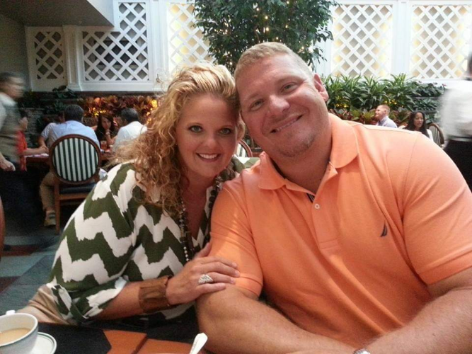 Ryan and Kim Pendergraft prior to cancer diagnoses and transplant