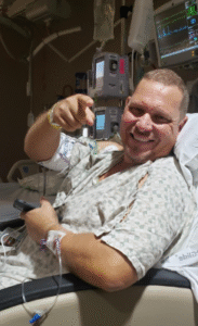Ryan Pendergraft post-kidney transplant
